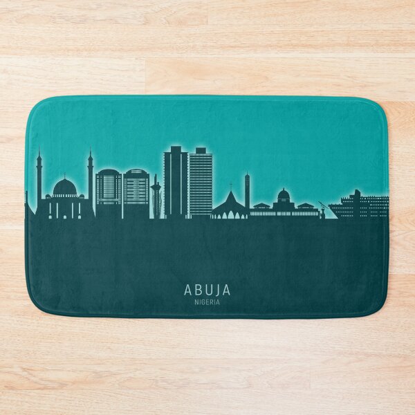 Item preview, Abuja Nigeria Skyline designed and sold by ArtPrints.