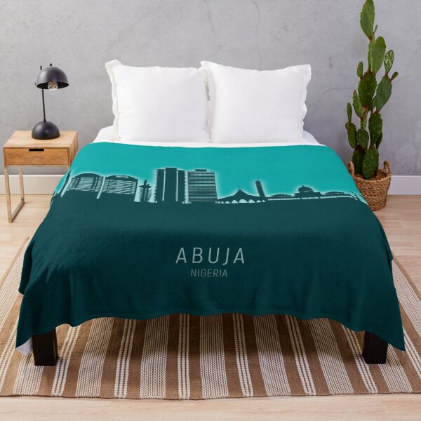 Item preview, Abuja Nigeria Skyline designed and sold by ArtPrints.