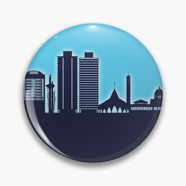 Item preview, Abuja Nigeria Skyline designed and sold by ArtPrints.