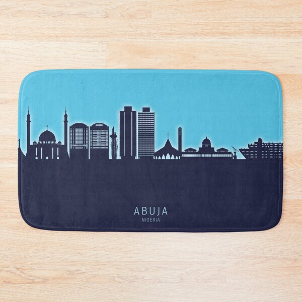 Item preview, Abuja Nigeria Skyline designed and sold by ArtPrints.