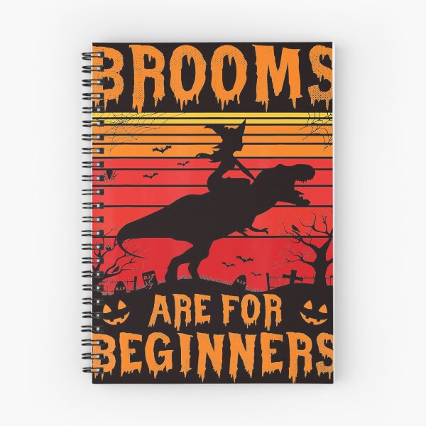 Item preview, Dinosaur Witch Halloween Brooms Are For Beginners Amateurs designed and sold by DavidBenson47.