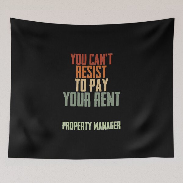 Item preview, You Cant Resist To Pay Your Rent Property Manager Landlord designed and sold by Nessshirts.