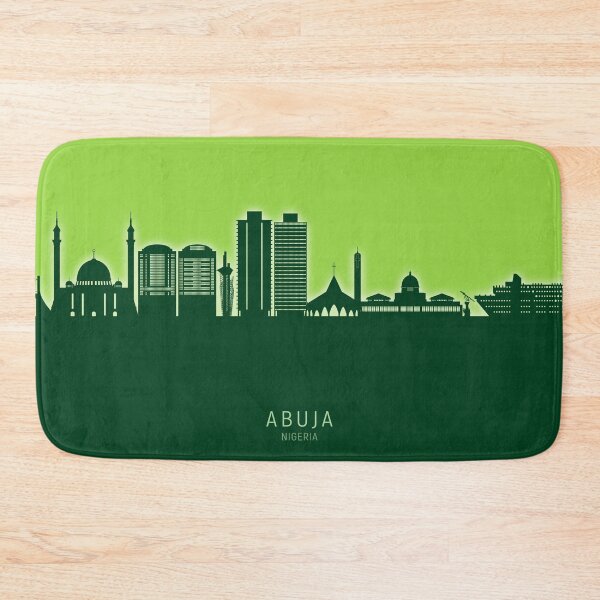 Item preview, Abuja Nigeria Skyline designed and sold by ArtPrints.