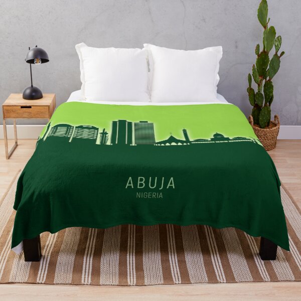Item preview, Abuja Nigeria Skyline designed and sold by ArtPrints.