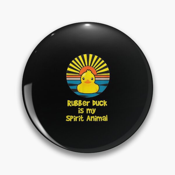 Item preview,  Duck Rubber Spirit Animal designed and sold by jennifera11.