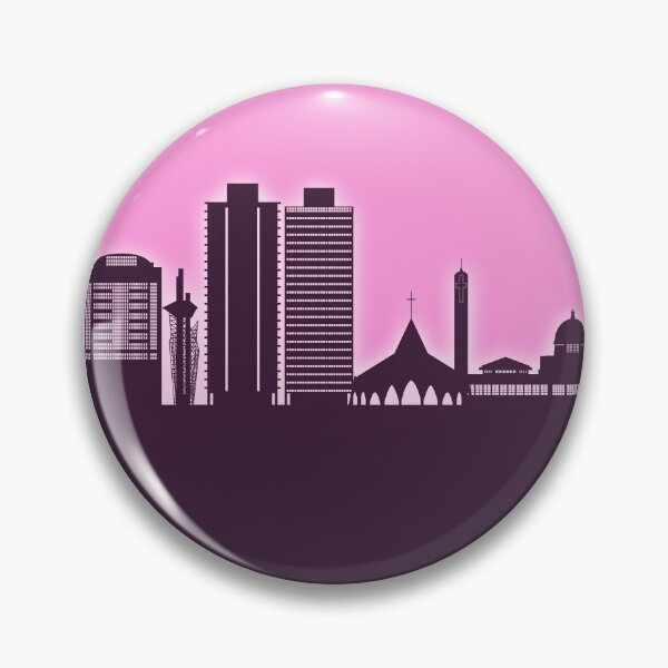 Item preview, Abuja Nigeria Skyline designed and sold by ArtPrints.