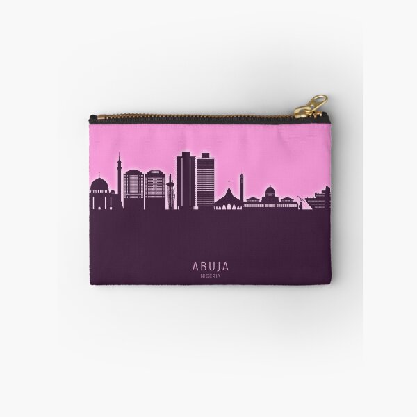 Aperçu de l'œuvre Abuja Nigeria Skyline créée et vendue par ArtPrints.