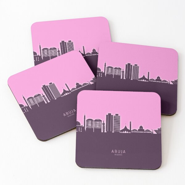 Item preview, Abuja Nigeria Skyline designed and sold by ArtPrints.