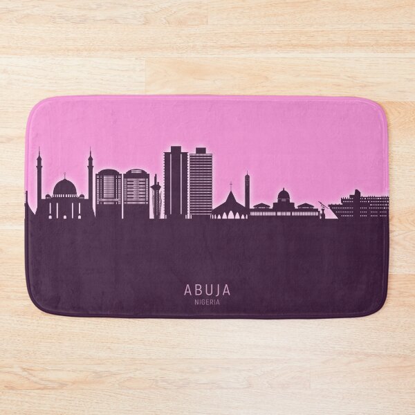 Item preview, Abuja Nigeria Skyline designed and sold by ArtPrints.