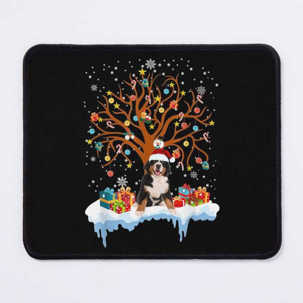 Item preview,  Bernese Mountain Christmas Tree Santa Dog Lover Gift designed and sold by jennifera11.