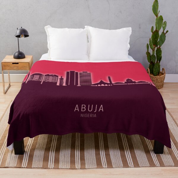 Item preview, Abuja Nigeria Skyline designed and sold by ArtPrints.