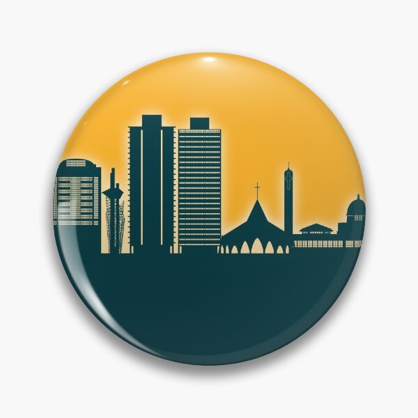 Item preview, Abuja Nigeria Skyline designed and sold by ArtPrints.