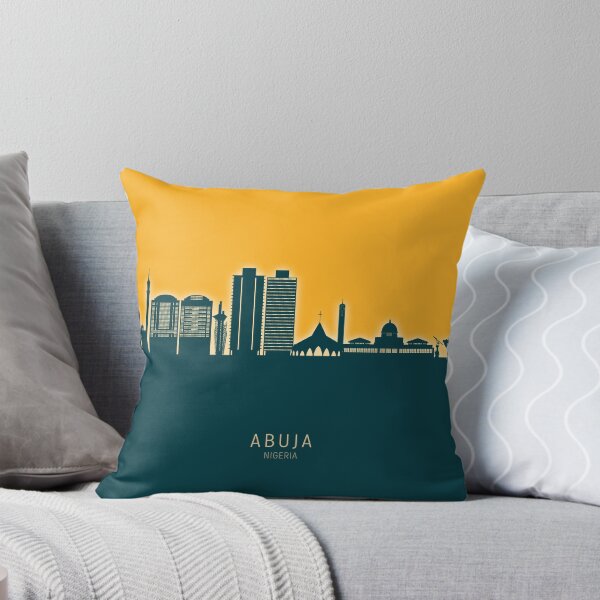 Item preview, Abuja Nigeria Skyline designed and sold by ArtPrints.