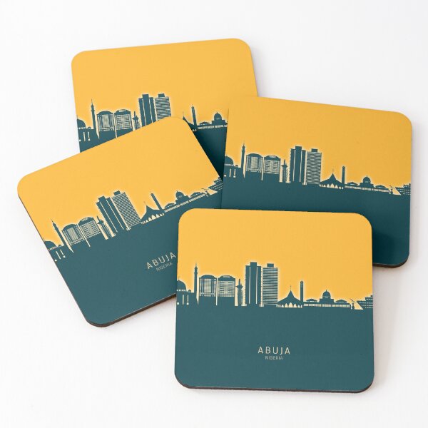 Item preview, Abuja Nigeria Skyline designed and sold by ArtPrints.