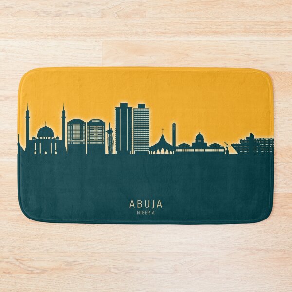 Item preview, Abuja Nigeria Skyline designed and sold by ArtPrints.