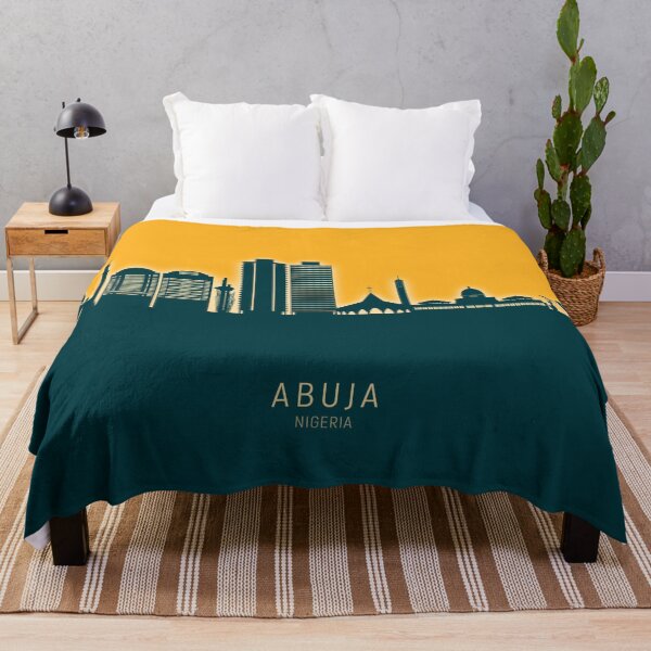 Item preview, Abuja Nigeria Skyline designed and sold by ArtPrints.