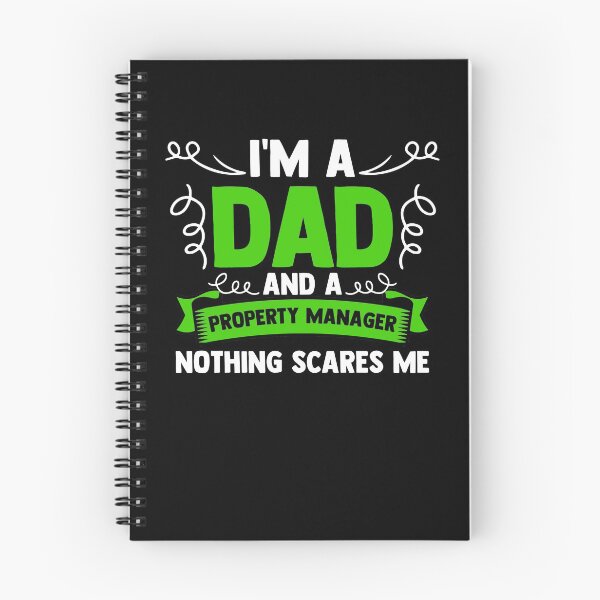 Item preview, I'm A Dad And A Property Manager Nothing Scares Me Landlord designed and sold by Nessshirts.