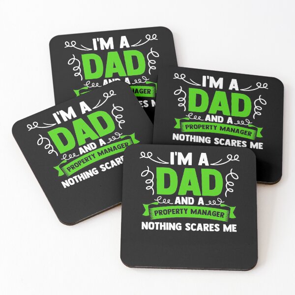 Item preview, I'm A Dad And A Property Manager Nothing Scares Me Landlord designed and sold by Nessshirts.