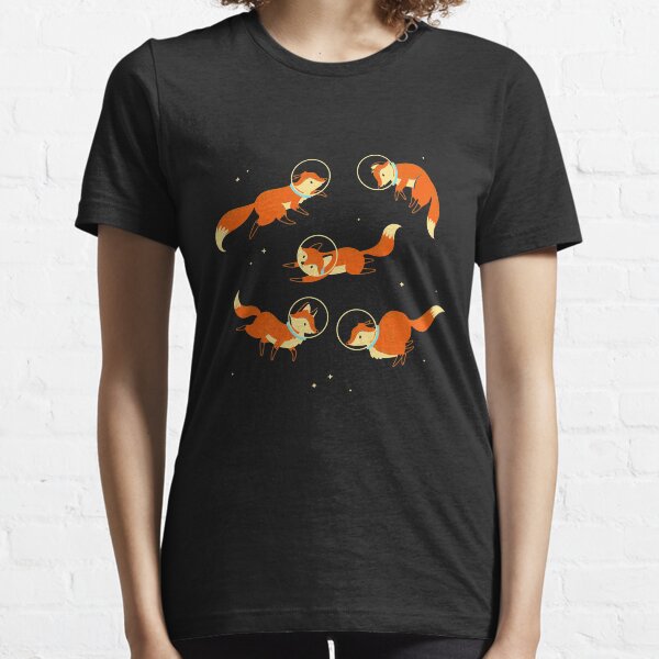 Foxes In Space Essential T-Shirt