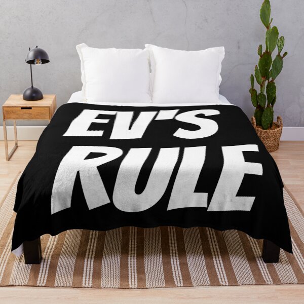 Item preview, EVs Rule (Electric Vehicles Rule), Especially In A Fuel Shortage. Text only design designed and sold by JellyBeenzz.