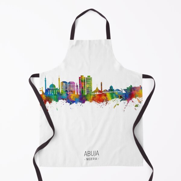 Item preview, Abuja Nigeria Skyline designed and sold by ArtPrints.