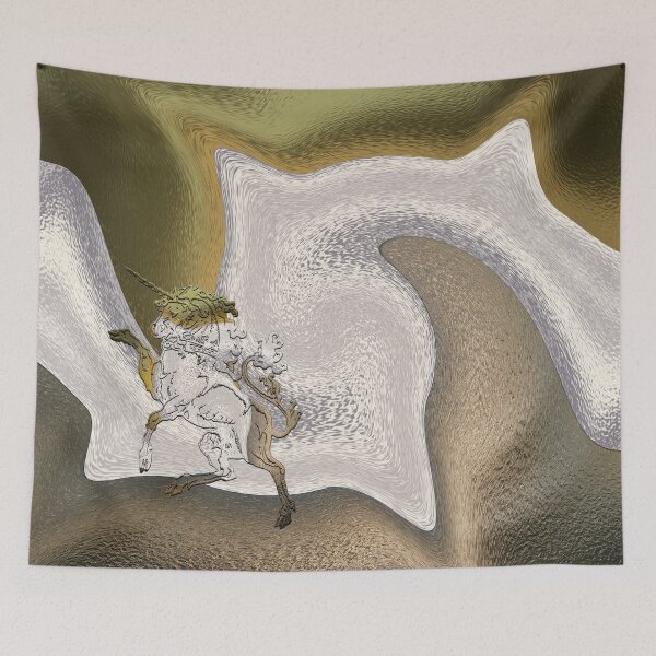 Item preview, Liquid Metallic Unicorn Pattern designed and sold by LRGraphics.