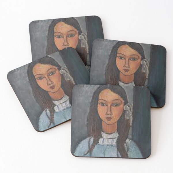 Item preview, Portrait of a girl by Modigliani designed and sold by Vintage Designs +.