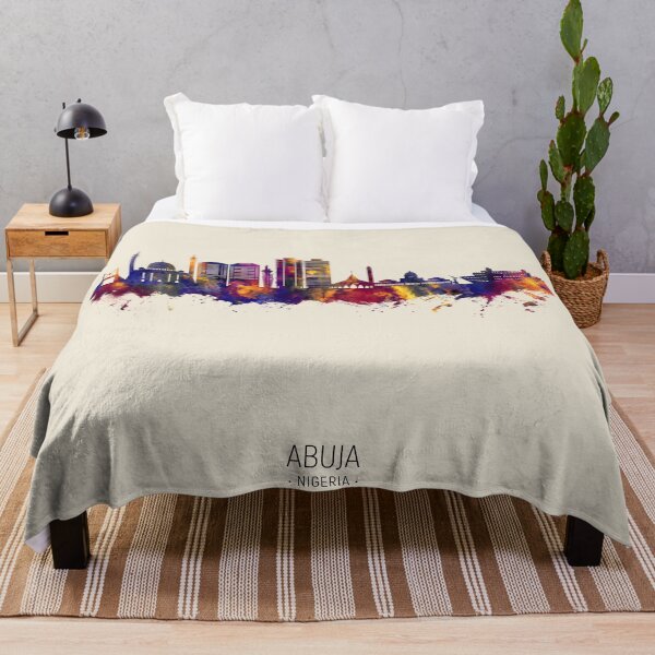 Item preview, Abuja Nigeria Skyline designed and sold by ArtPrints.