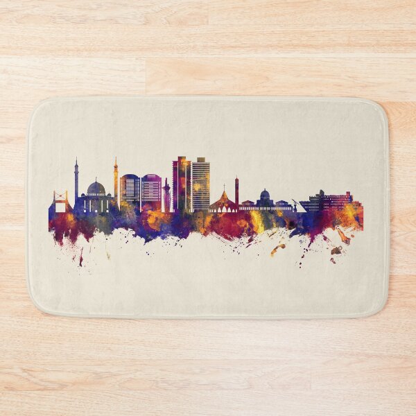 Item preview, Abuja Nigeria Skyline designed and sold by ArtPrints.