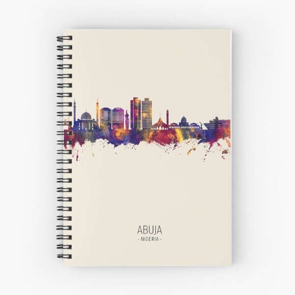 Item preview, Abuja Nigeria Skyline designed and sold by ArtPrints.