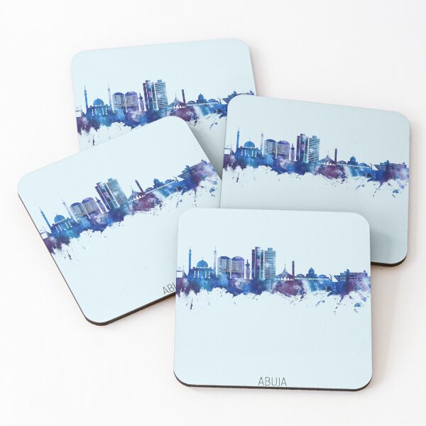 Item preview, Abuja Nigeria Skyline designed and sold by ArtPrints.