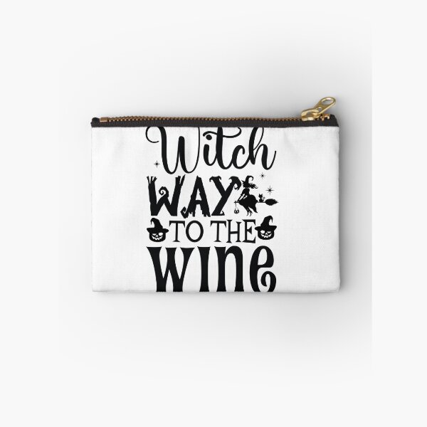 Item preview, Witch way to the wine? Funny Halloween wine drinking witch design designed and sold by charaf19.