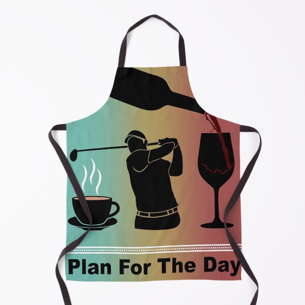 Item preview, Plan For The Day Coffee Golf Wine lover T-shirt designed and sold by creative555.