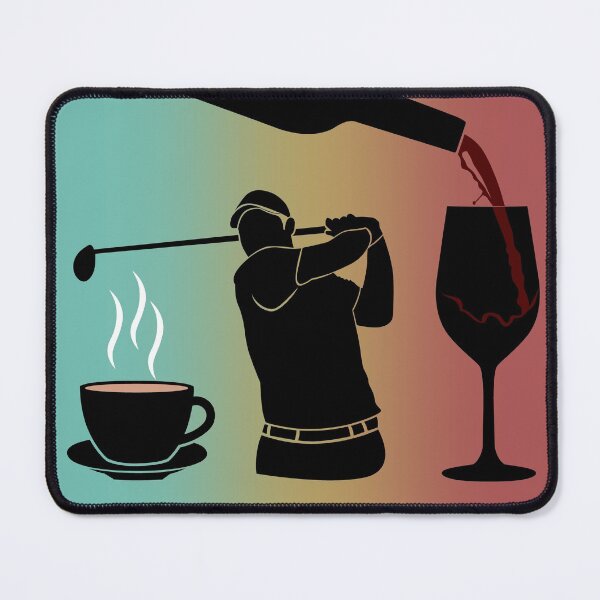 Item preview, Plan For The Day Coffee Golf Wine lover T-shirt designed and sold by creative555.