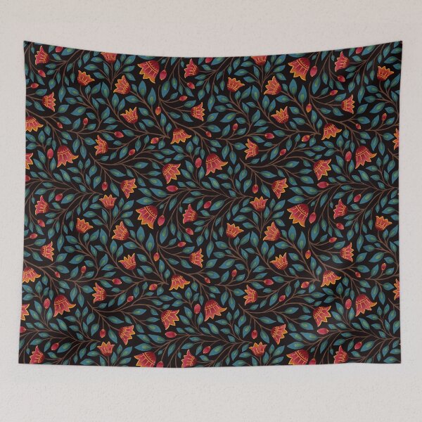 Item preview, Autumn Floral designed and sold by Divyam Chaya Bernstein.