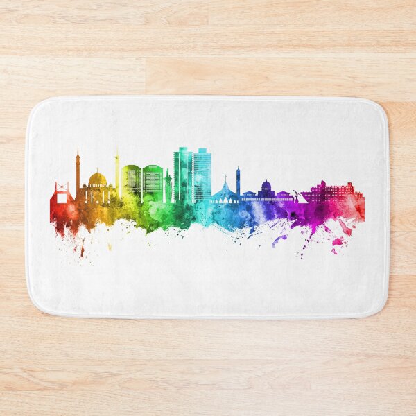 Item preview, Abuja Nigeria Skyline designed and sold by ArtPrints.