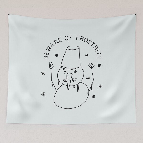 Item preview, Beware Of Frostbite  designed and sold by okpinsArtDesign.