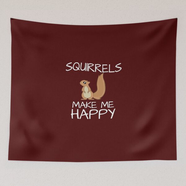 Item preview, Squirrels Make Me Happy designed and sold by AlwaysAwesome.