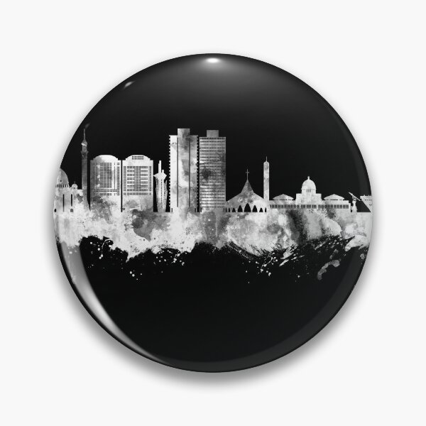 Item preview, Abuja Nigeria Skyline designed and sold by ArtPrints.