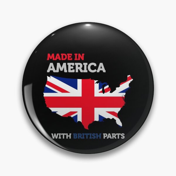 Item preview, Made in America with British Parts - Britain and USA Pride designed and sold by smartrocket.