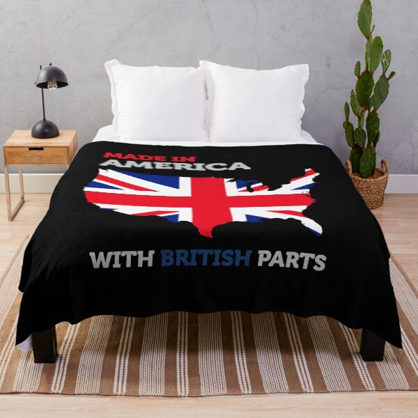 Item preview, Made in America with British Parts - Britain and USA Pride designed and sold by smartrocket.