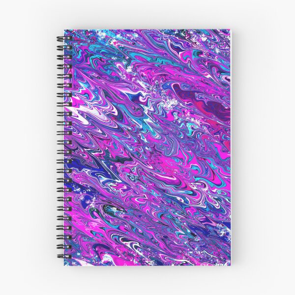 Item preview, Amethyst Waves - Artistic Marbled Paper Limited Series created by Craitza designed and sold by House of Sadu by Craitza.