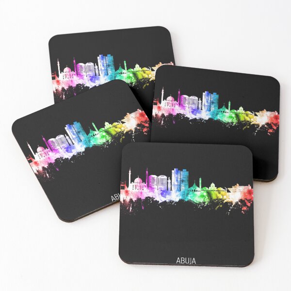 Item preview, Abuja Nigeria Skyline designed and sold by ArtPrints.