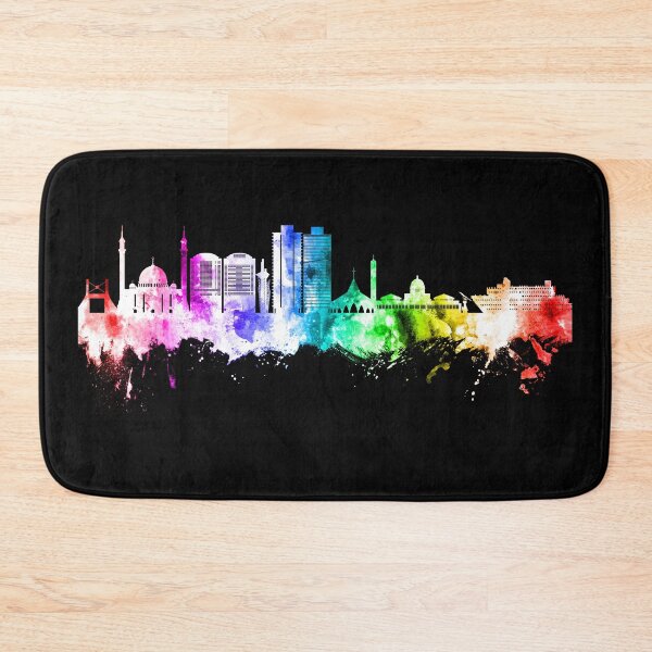 Item preview, Abuja Nigeria Skyline designed and sold by ArtPrints.