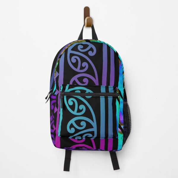 Item preview, Purple Māori Design with Inlayed Paua Shell // New Zealand designed and sold by Uncommon Cents.