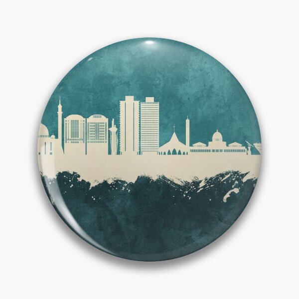 Item preview, Abuja Nigeria Skyline designed and sold by ArtPrints.