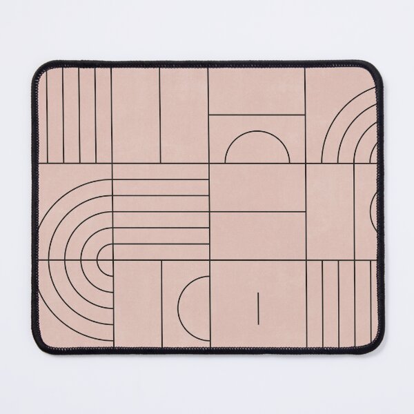 Item preview, My Favorite Geometric Patterns No.20 - Pale Pink designed and sold by Zoltan Ratko.