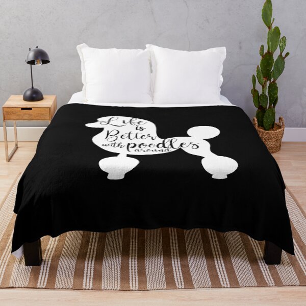 Item preview, Life Is Better With Poodles Around Funnny & Cute Gift Idea For Dogs And Poodle Lovers And Owners designed and sold by Creativy.