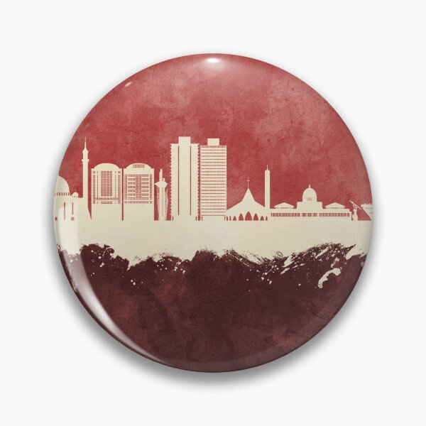Item preview, Abuja Nigeria Skyline designed and sold by ArtPrints.
