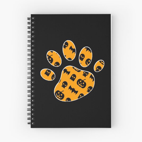 Item preview, halloween dog footprint designed and sold by HarveyChaats.